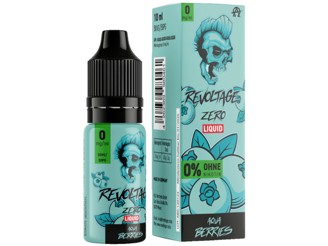 Revoltage Aqua Berries: Erfrischender Beeren-Mix für Ihr Vaping