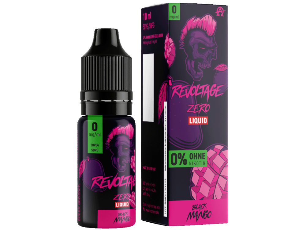 Revoltage Black Mango Liquid – Frische Mango in 10 ml Flasche