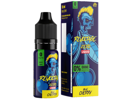 Revoltage Blue Cherry Liquid 10 ml – Frischer Kirschgeschmack