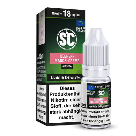 SC Beeren-Mandelcreme E-Liquid - 10 ml Flasche