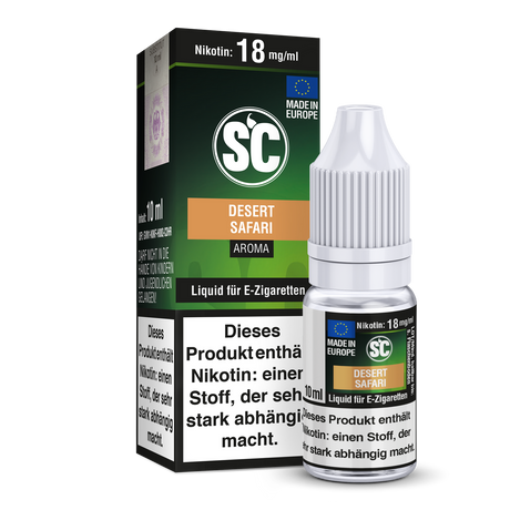 SC E-Liquid Desert Safari Tabak – Pure Tabak-Genuss