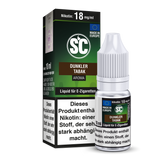 SC Dunkler Tabak E-Liquid – Tabak mit Frucht- und Holznoten, 10ml