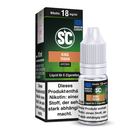 SC King Tabak Liquid – Intensiver Tabakgeschmack in 10 ml