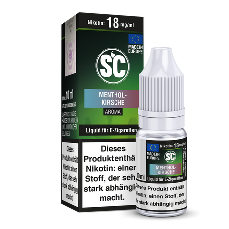 Menthol-Kirsche E-Zigaretten Liquid – Belebend und lecker