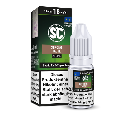 SC Strong Taste Tabak E-Liquid – Für ein echtes Tabakerlebnis