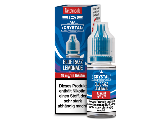 SKE Crystal Blue Razz Lemonade – Fruchtig Frisches Nikotinsalz Liquid