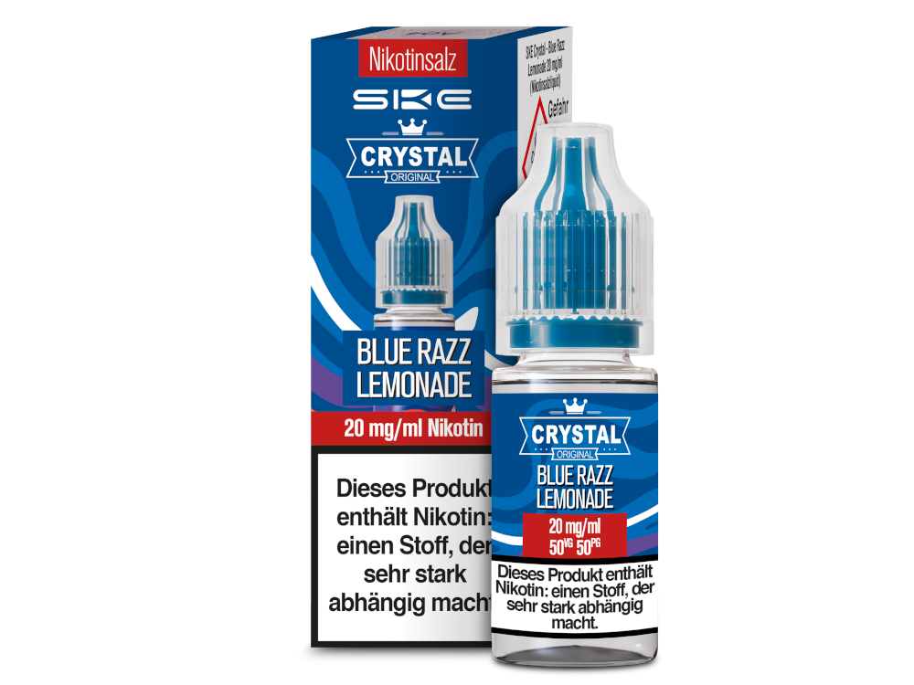 SKE Crystal Blue Razz Lemonade – Fruchtig Frisches Nikotinsalz Liquid