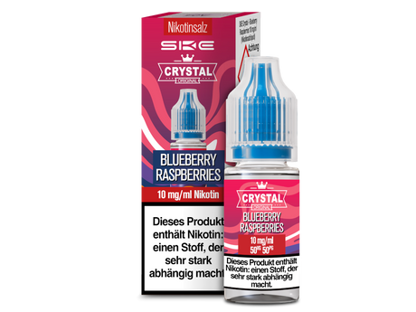 SKE Crystal Blueberry Raspberries – Fruchtiges Nikotinsalz Liquid