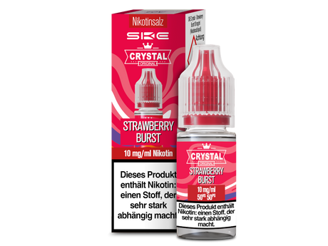 SKE Crystal Strawberry Burst – Erdbeer Nikotinsalz Liquid