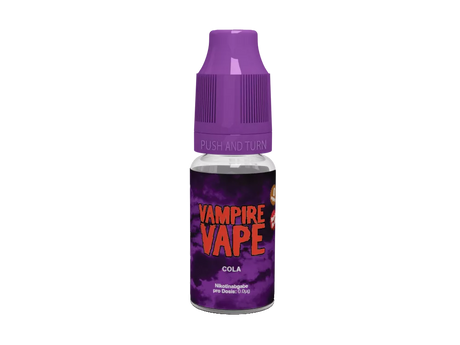 Vampire Vape Cola: Klassischer Cola-Geschmack in 10 ml Flasche