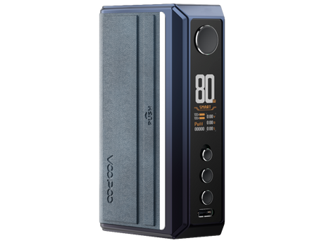 VooPoo Drag 5 Akkuträger – 177 Watt, USB-C, 510er Gewinde blau