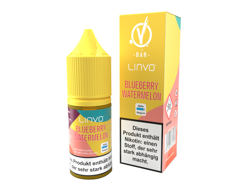 Linvo Blueberry Watermelon - Nikotinsalz Liquid 20 mg/ml