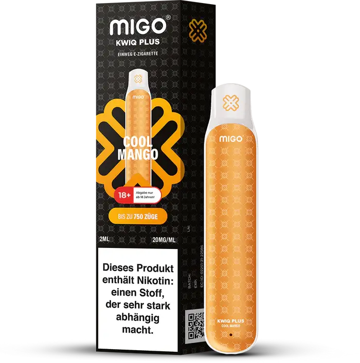 MIGO VAPE KWIQ Cool Mango E-Zigarette 20mg