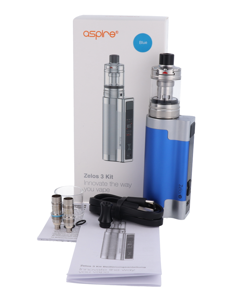 Aspire Zelos 3 Kit mit Nautilus 3 Verdampfer – 80W Akku & 4ml Tank