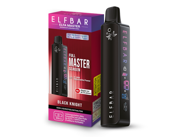 Elfbar Elfa  Black Produkt Bild