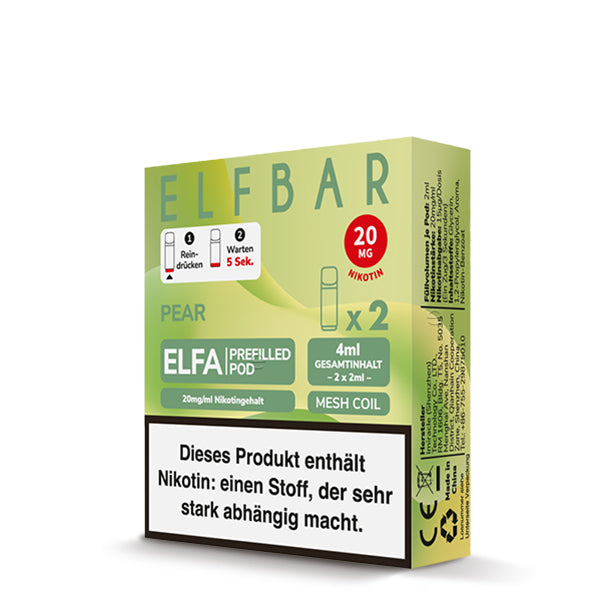 elfa pods Geschmack: Pear