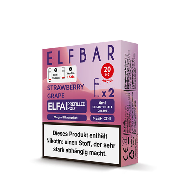 Elf Bar Elfa 20mg Liquid Pod 2er Packung