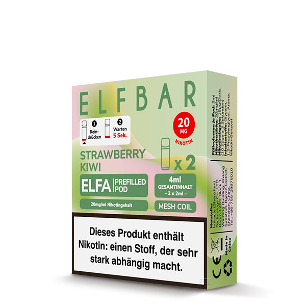 elfa pods Geschmack: Strwaberry Kiwi