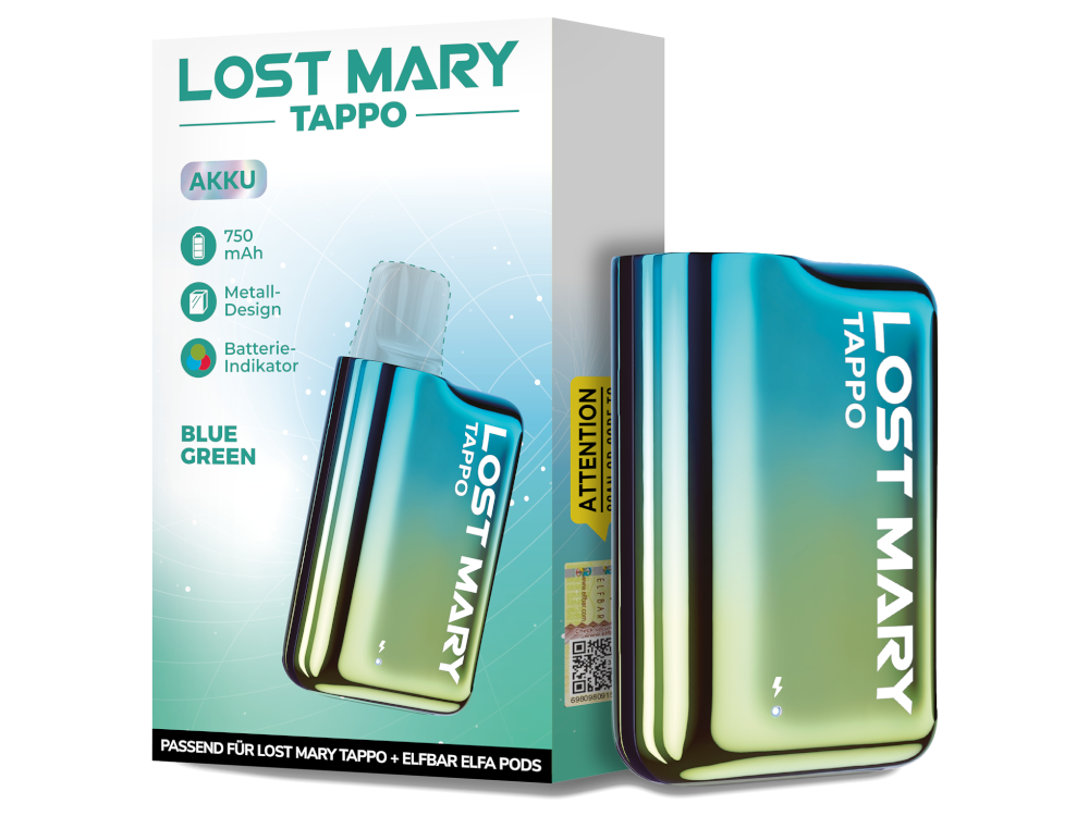 Lost Mary Tappo Akku – 750 mAh für Langanhaltenden Genuss