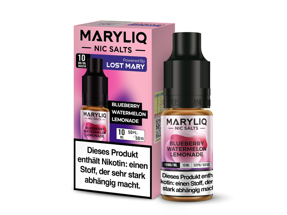 MARYLIQ Liquid: Blueberry Watermelon Lemonade Geschmack