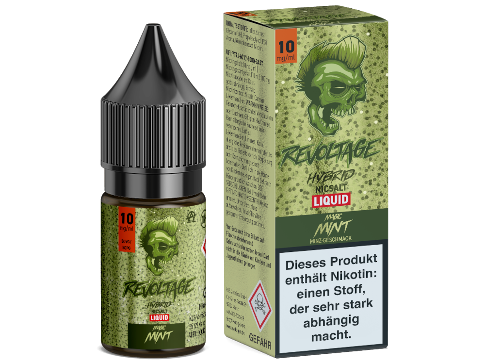 Magic Mint Nikotinsalz: Frische Minze für Ihre E-Zigarette, 10 ml