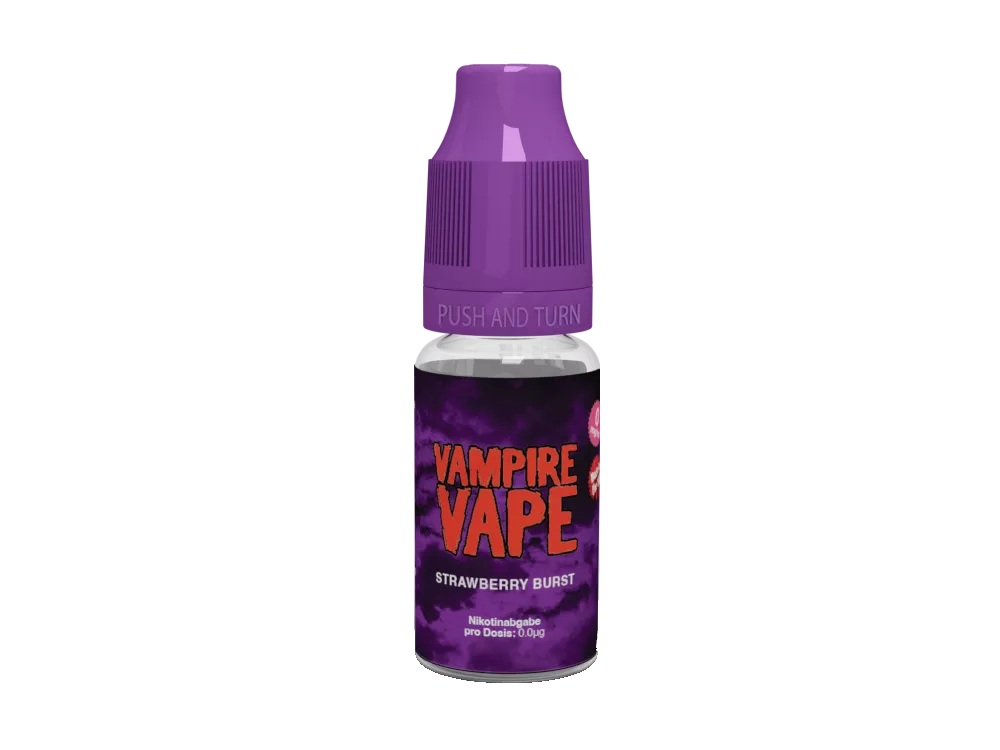 Vampire Vape Strawberry Burst: Fruchtiger Kaugummi-Geschmack