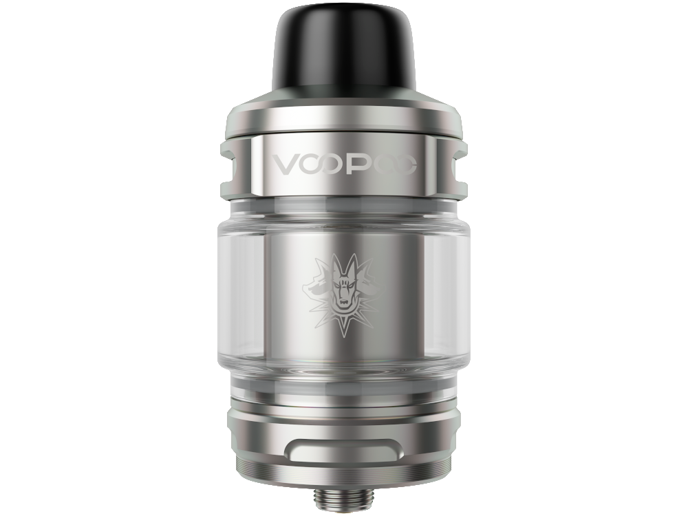 VooPoo UFORCE-X Clearomizer – Subohm-fähig, 510er Gewinde, Top-Filling silber