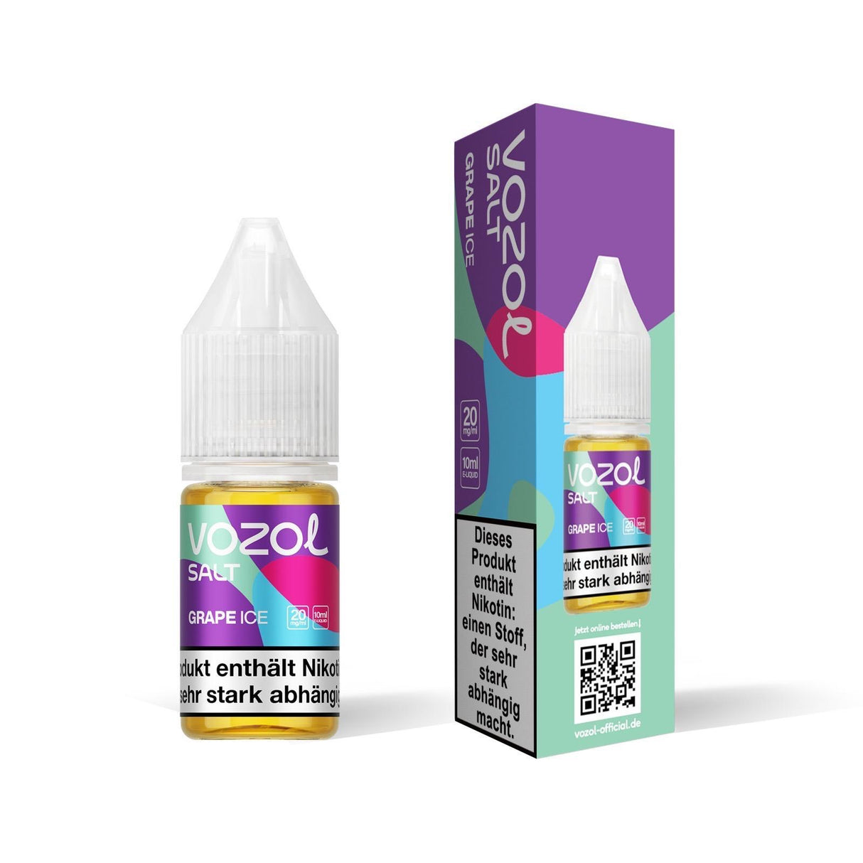 Vozol Salt - Grape Ice 20mg Nikotinsalz Liquid