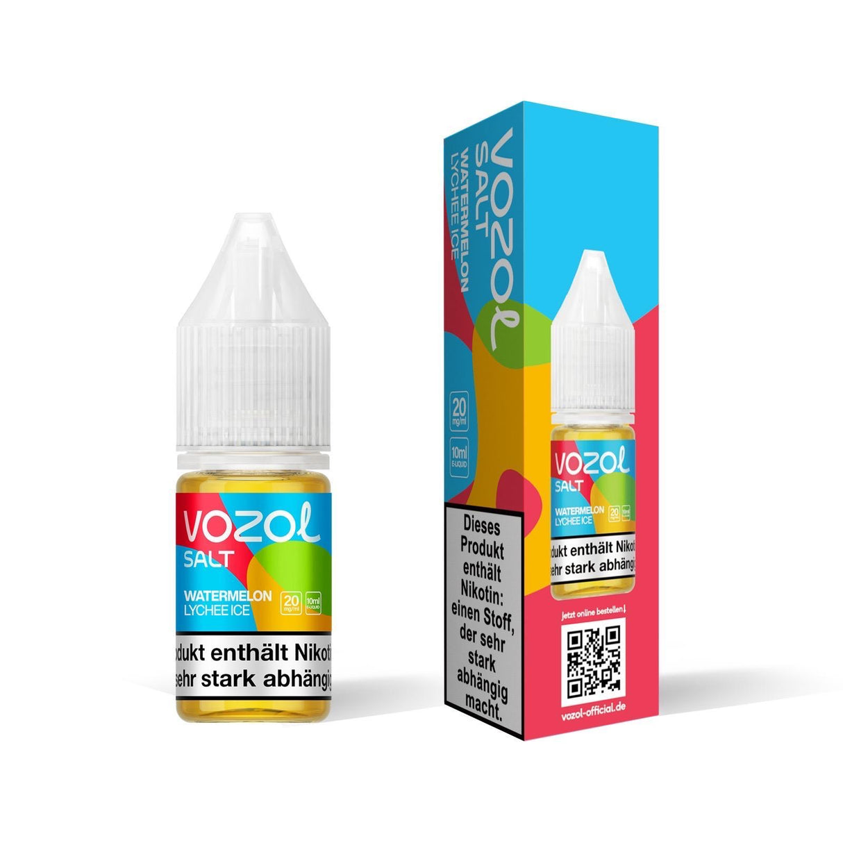 Vozol Salt - Watermelon Lychee Ice 20mg Nikotinsalz Liquid